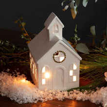 Load image into Gallery viewer, Light-Up Church with Lights included