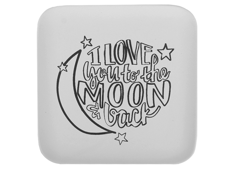 To the Moon and Back Plate