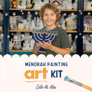 Menorah Art Kit (8 inches)