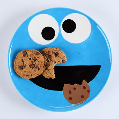 Cookie Monster Plate Activity